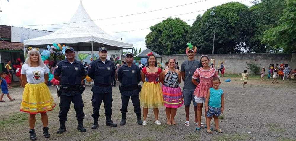 Camacã: PSF Dr. Jaquisson de Deus I leva diversão paras crianças do Bairro Novo de São João do Panelinha